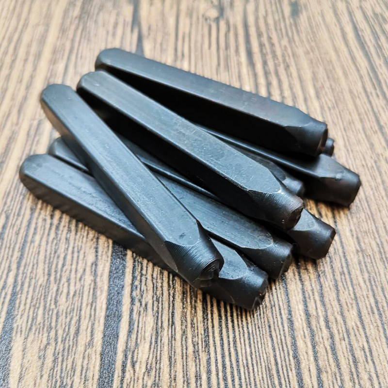 9 st/set 2/3/4mm digitala punch läderverktyg stansning hand diy carving tätning kolstål 0-8 nummer
