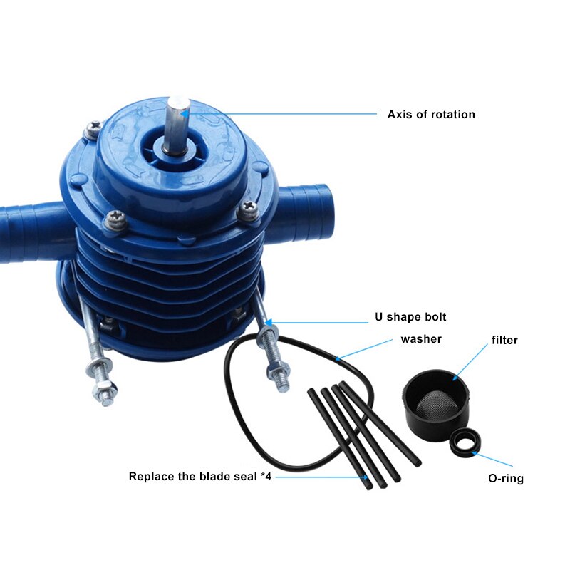 Heavy Duty Self-Priming Hand Electric Drill Water Pumps Home Garden Centrifugal Small Water Pumps USJ99