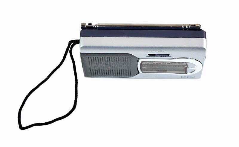 Mini Portable Radio Dual Band FM/AM Radio Pocket Radio with Built-in Speaker