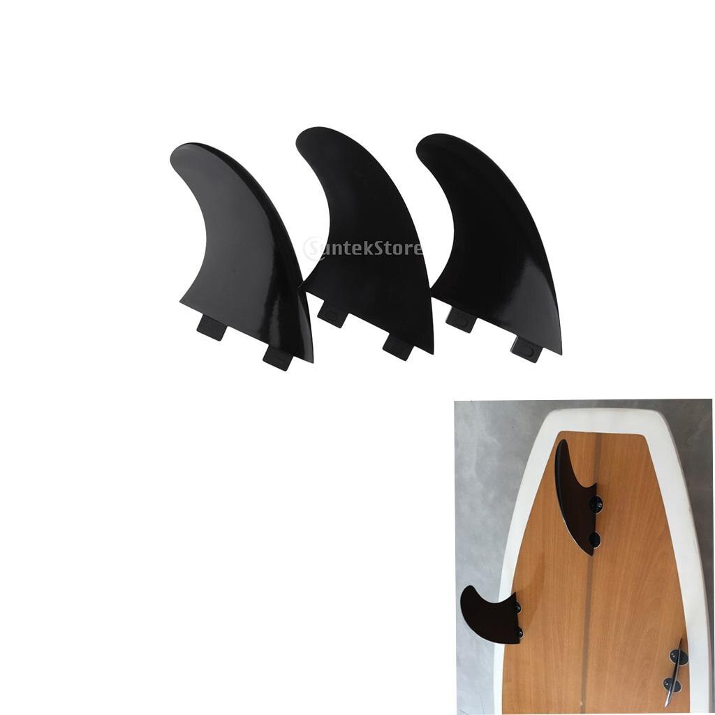 Triporteur renforcé pour planche de surf, 3 pièces, pour Base G5 Style noir