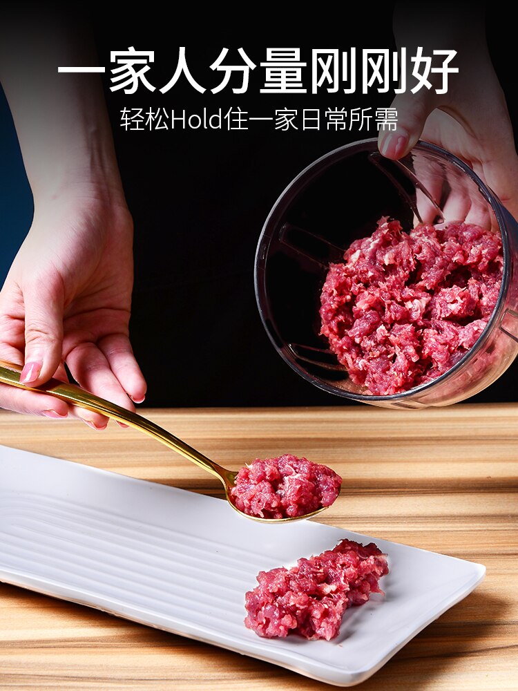 domestic manual hand pull mixer, small minced meat minced stuffing stir vegetable machine, pepper dumpling stuffing artifact