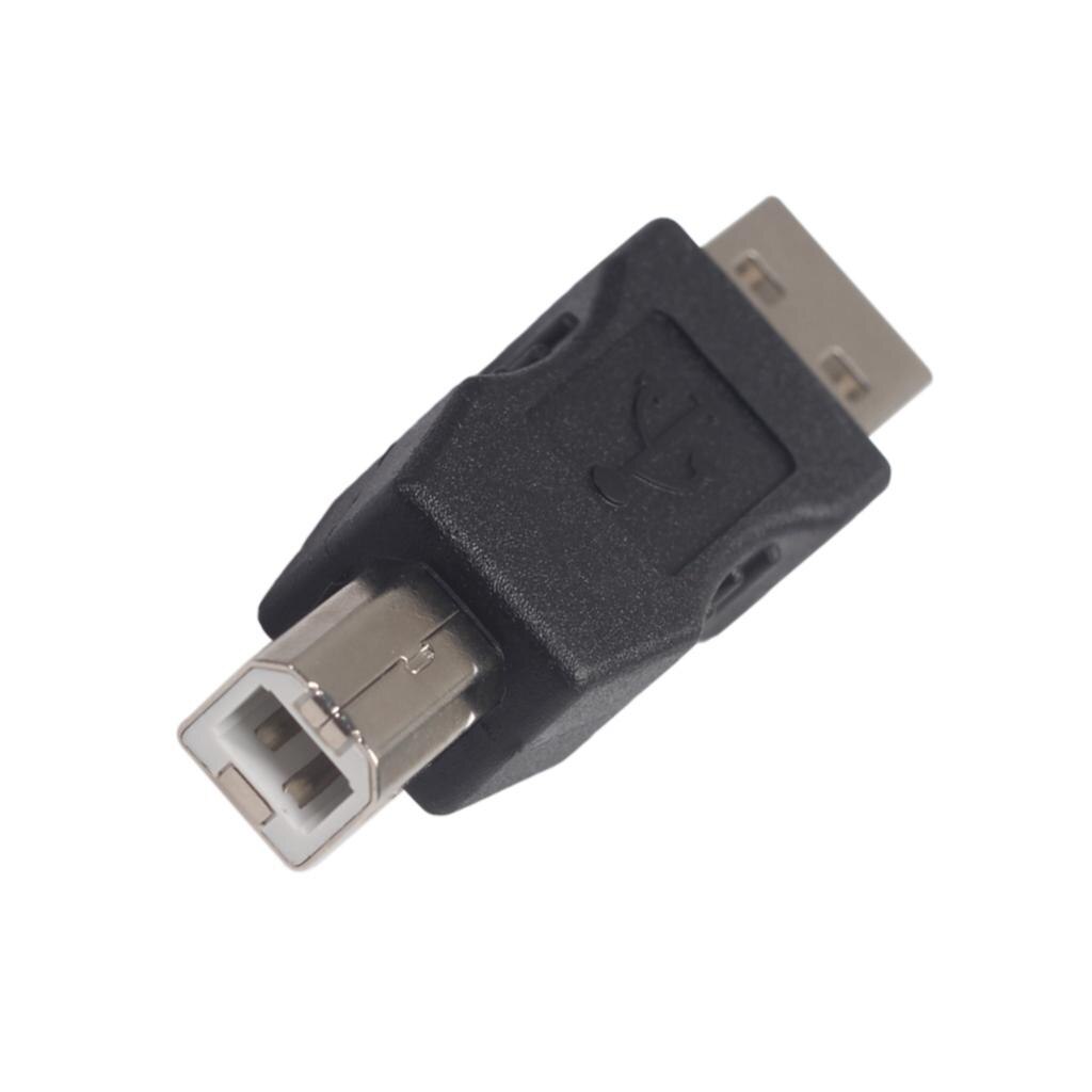 Veel 2 Usb Type A Male Naar Usb Type B Male Printer Poort Adapter Converter