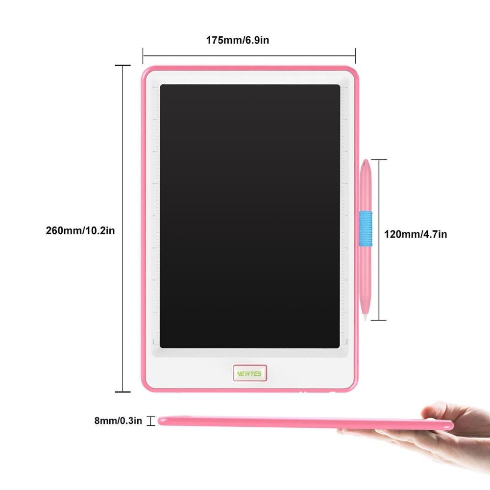 drawing tablet 10 inch lcd writing tablet electronics graphic tablet drawing pad Colorful Version with Lock Function Doodle
