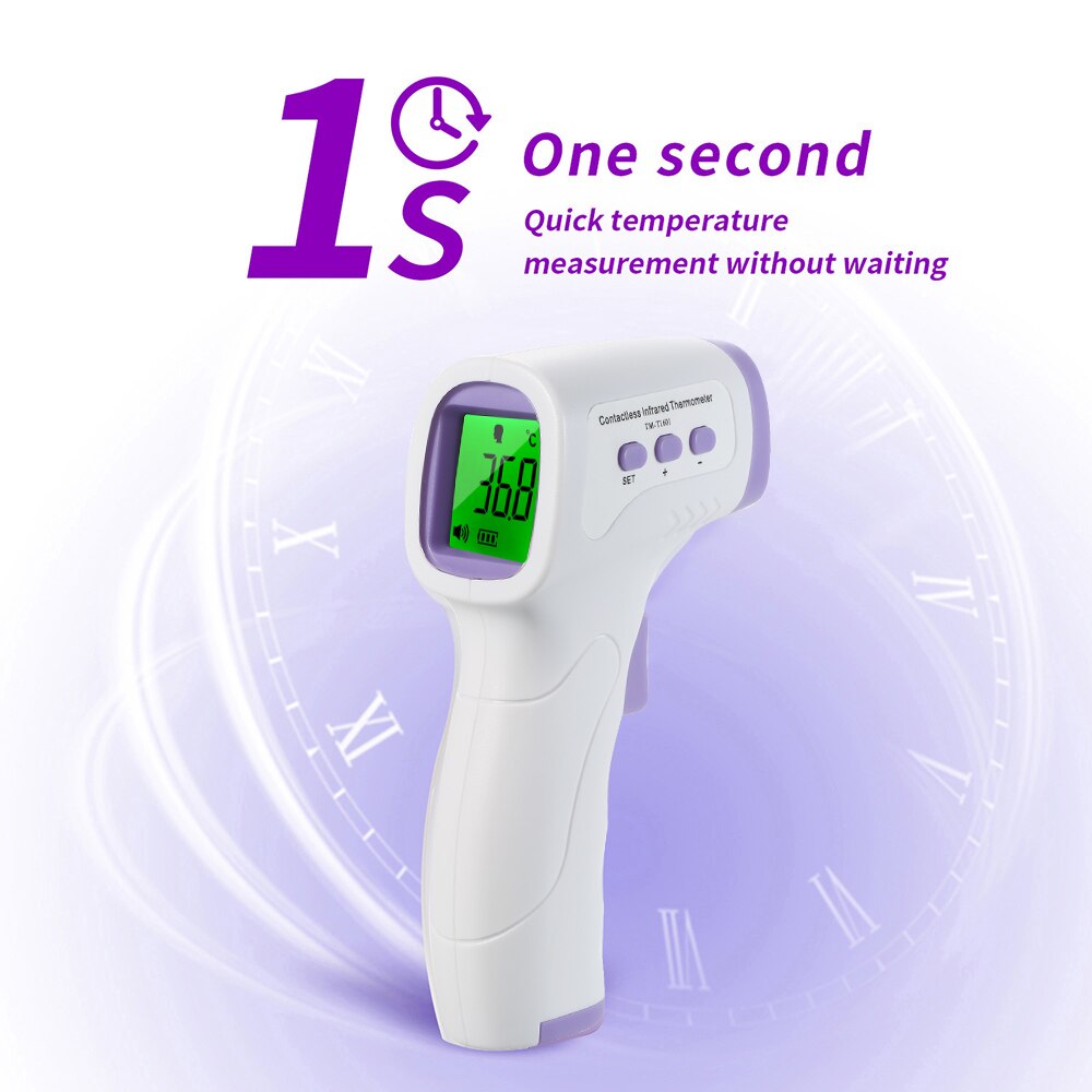 Non-contact Infrared Thermometer Baby Adult Infrared Temperature Meter Digital Temperature Gun LCD Display Thermometer termometr