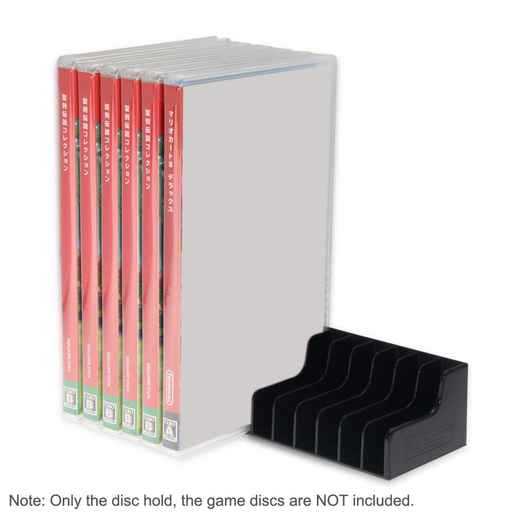 2pcs Game Card Box Storage Stand CD Disk Holder Support For Nintendo Switch Can hold 24pcs CD Disks