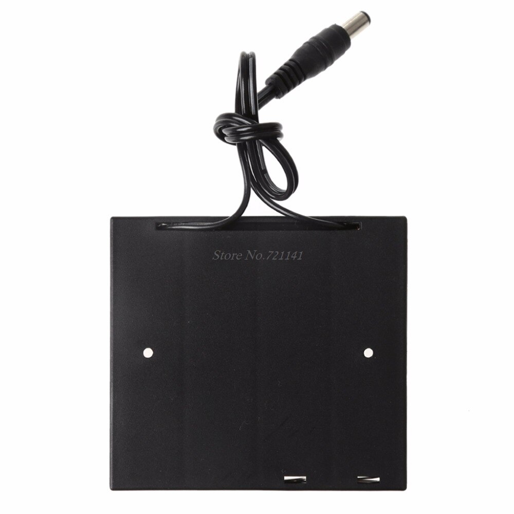 Gör-det-själv 2x 3x 4x 18650 batterihållare förvaringsbox med  dc 5.5 x 2.1mm strömkontakt elektronik lager