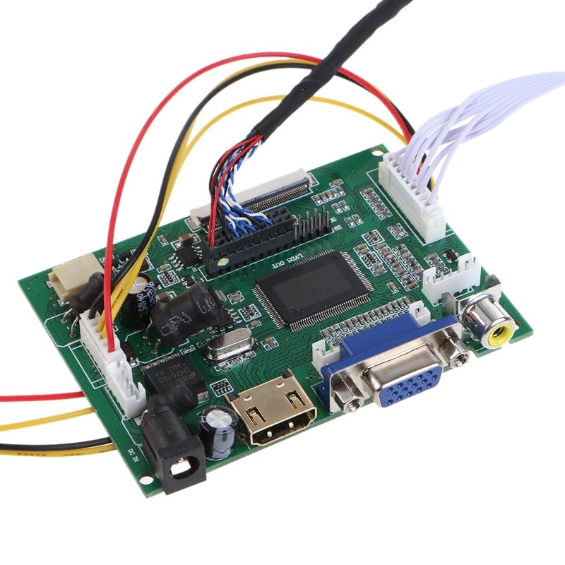 DVI VGA placa controladora LCD KYV-N5 V3 para 15,4 pulgadas LP156WH1 1280x800