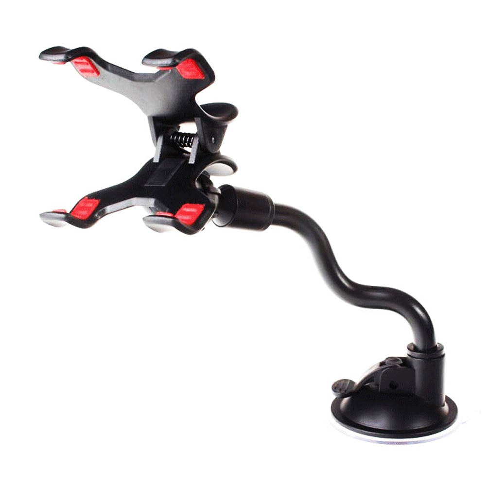 Universal Long Arm Windshield Dashboard Cell Phone Car Mount Holder Vehicle Phone Clamp Mount with Strong Suction Cup