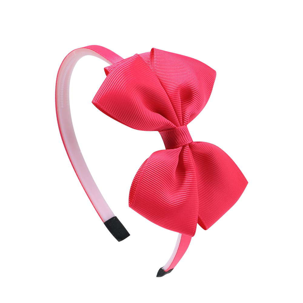 1 pieza, 20 colores, banda para el cabello con lazo, cinta bonita para bebé, lazos para el cabello hechos a mano, diademas, diadema, accesorios para el cabello para niñas: Azul oscuro