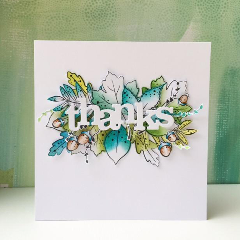 Thanks Word Die Cuts For Card Making Thanks Word dies scrapbooking metal cutting dies
