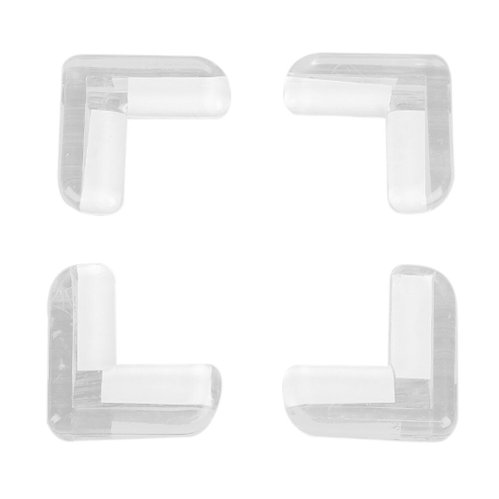 Desk Corner Edge Cover Safety Tool 12pcs Silicone Table Corner Cover Kit Right Angle Anti-collision Protective Pad