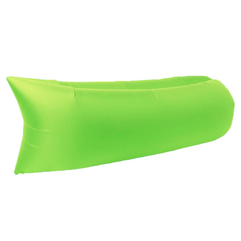 Opblaasbare Sofa Draagbare Slaapzak Lucht Slaapbank Super Licht Kussen Lifer Sofa: WHITE