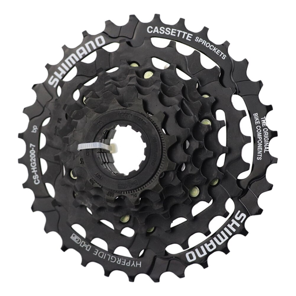 Pignon de volant d&#39;inertie pour vélo tout terrain, CS-HG200-7 vitesses, Ratio large 12-32T, Compatible avec les joints