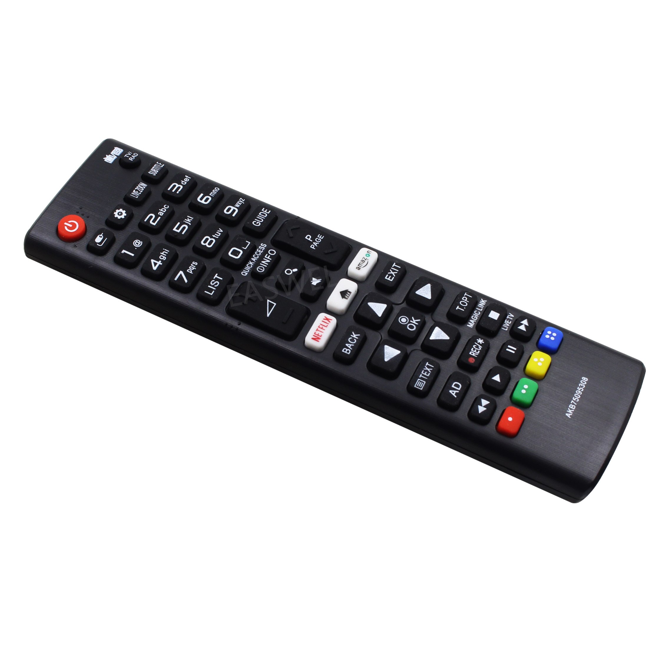 Replacement AKB75095307 Remote Control for Compatible 4K UHD LG Smart TV's