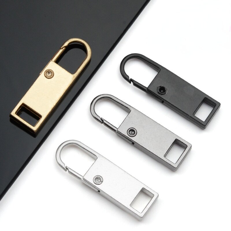 Removable zipper pull, zipper accessories, jacket repair, zipper buckle, bag, metal replacement pull tab zip lock