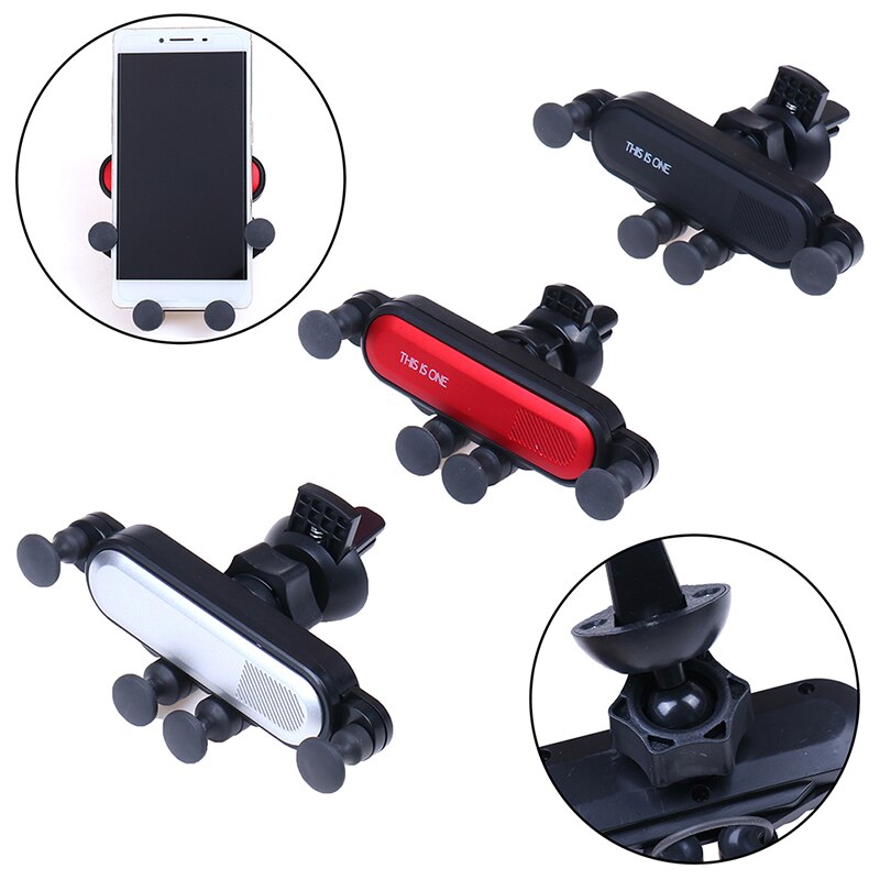 Gravity Car Holder For Phone in Car Air Vent Clip Mount No Magnetic Mobile Phone Holder GPS Stand For iPhone 11 Pro Samsung