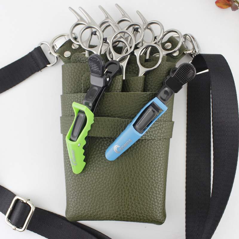 Mode PU Professionele Kapper Haar Schaar Clipper Kam Tas Hairdressing Holster Pouch Holder Case