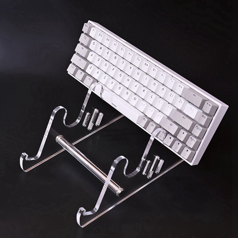 Acrylic Keyboard Stand Mechanical Keyboard Display Stand Mechanical Keyboard Storage Stand Easy Assembly
