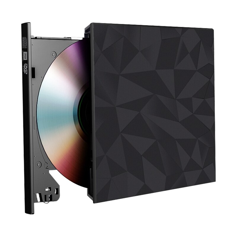 Externe Cd Dvd Drive Dvd Speler Usb 3.0 Ultra Dunne Optische Drive Voor Laptop Mac Desktop Venster 10 8 7 xp