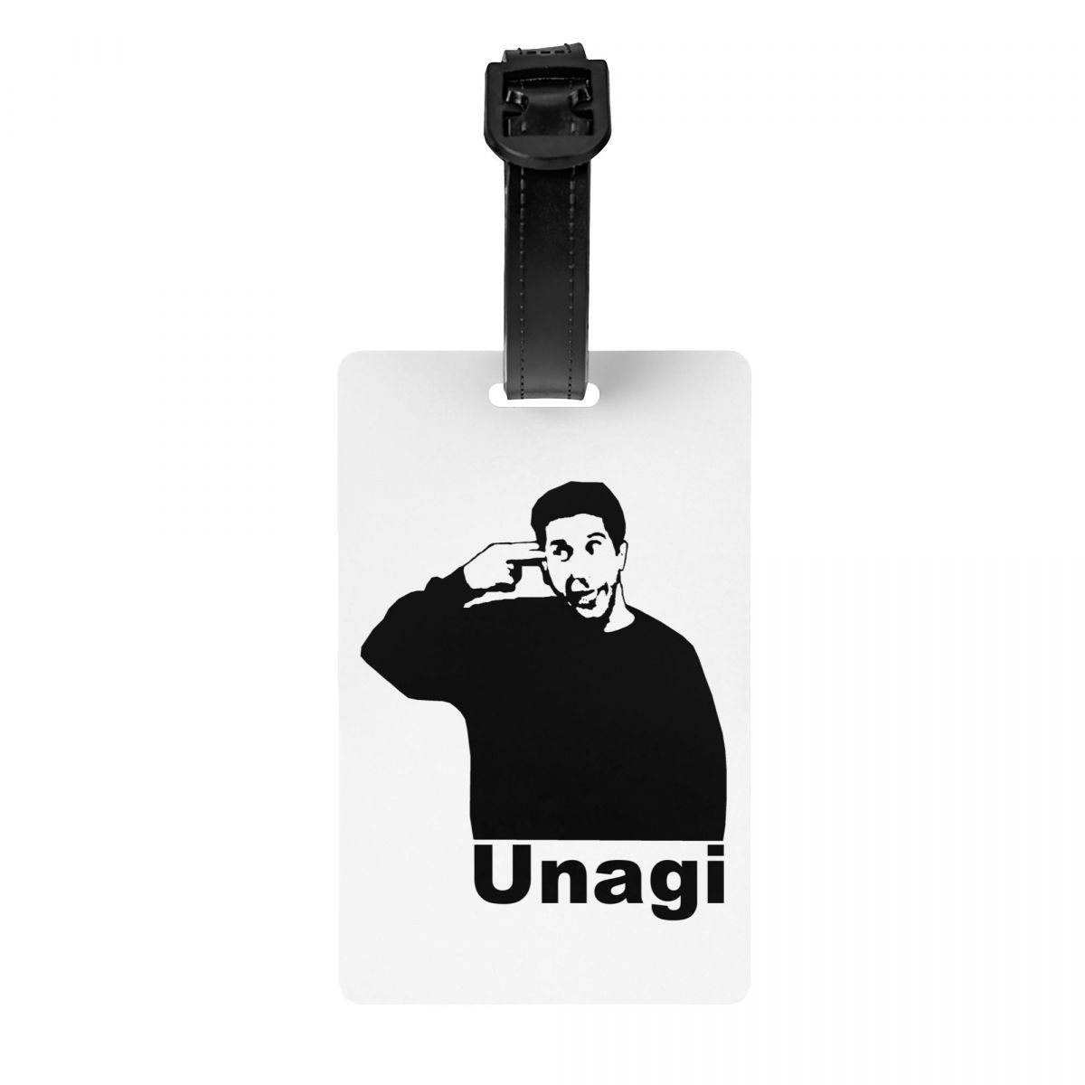 Custom Vrienden Tv Show Bagagelabel Met Naam Kaart Privacy Cover Id Label Voor Reistas Koffer: Ivoor