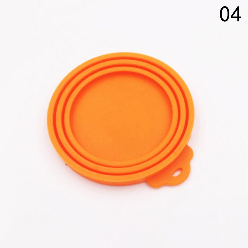 Tapa de silicona reutilizable para almacenamiento de comida, sellada, para cachorros, perros y gatos, suministros de salud para mascotas: 4