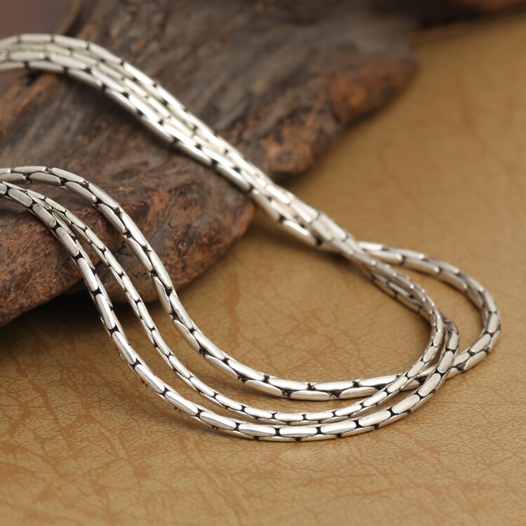 Cuban Link Ketting (Zilver) 3MM