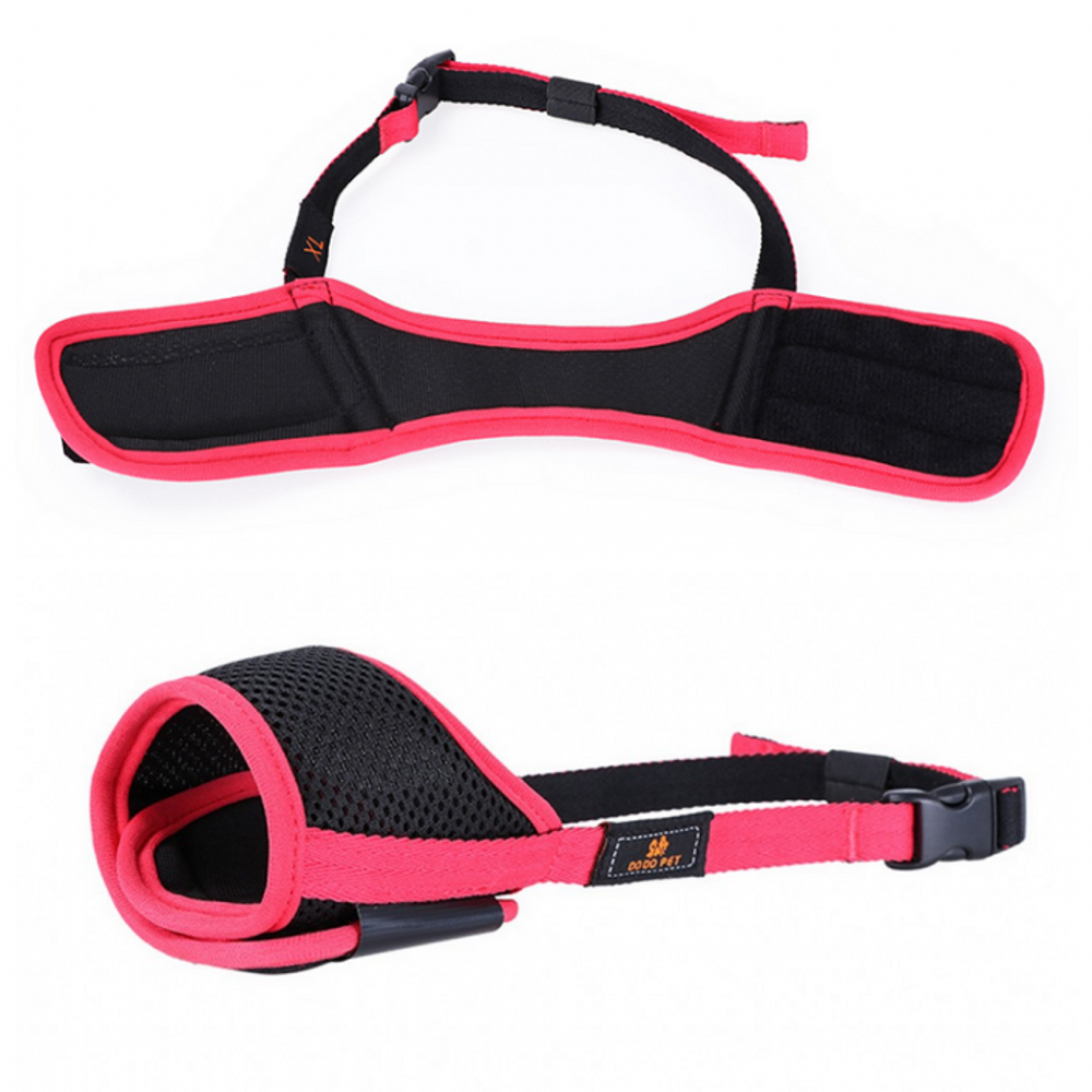 XS-XL Dog Muzzles Adjustable Nylon Breathable Dog Mouth Mask Anti Bark Bite Chew Small&amp;Large Dogs Muzzles Pet Training Supplies