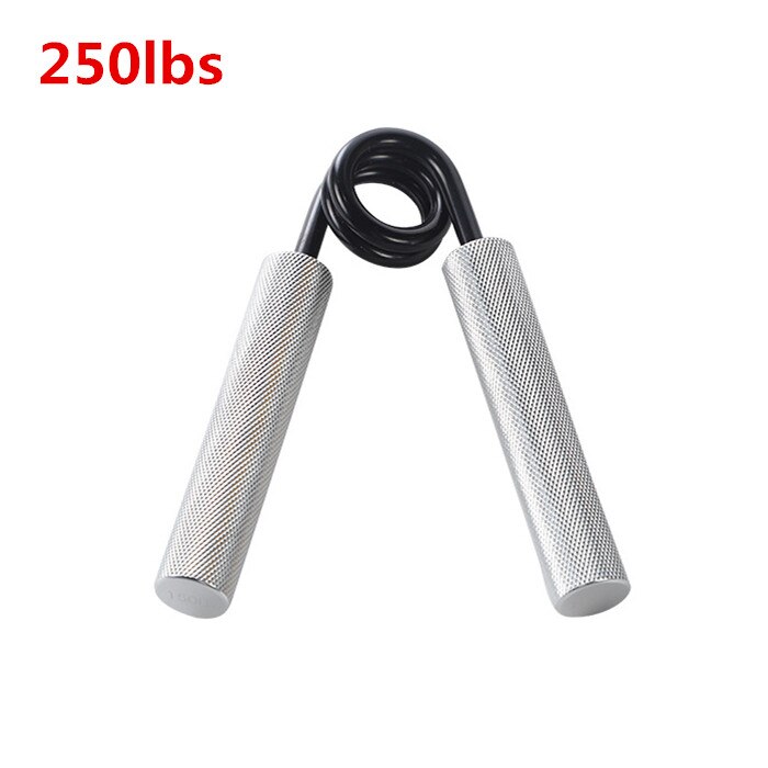 Empuñaduras de Fitness para brazos y antebrazo, expansor de fuerza para ejercitar los dedos, entrenador de fuerza, 100-350lbs: Castaño