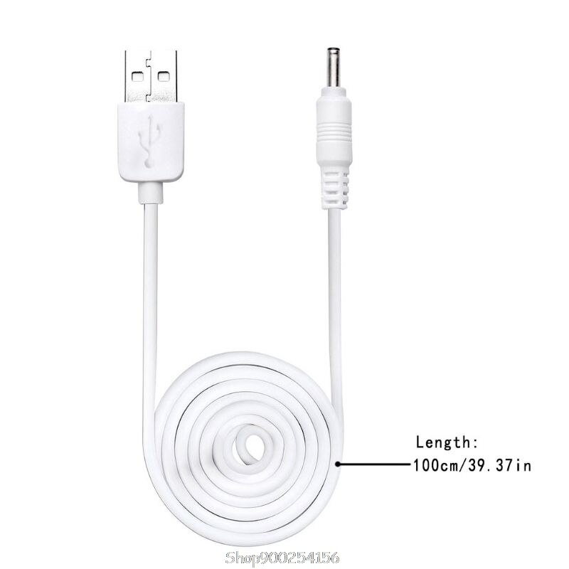 USB to DC 3.5V Charging Cable Replacement for foreo Luna/Luna 2/Mini/Mini 2/Go/Luxe Facial Cleanser USB Charger O26 20