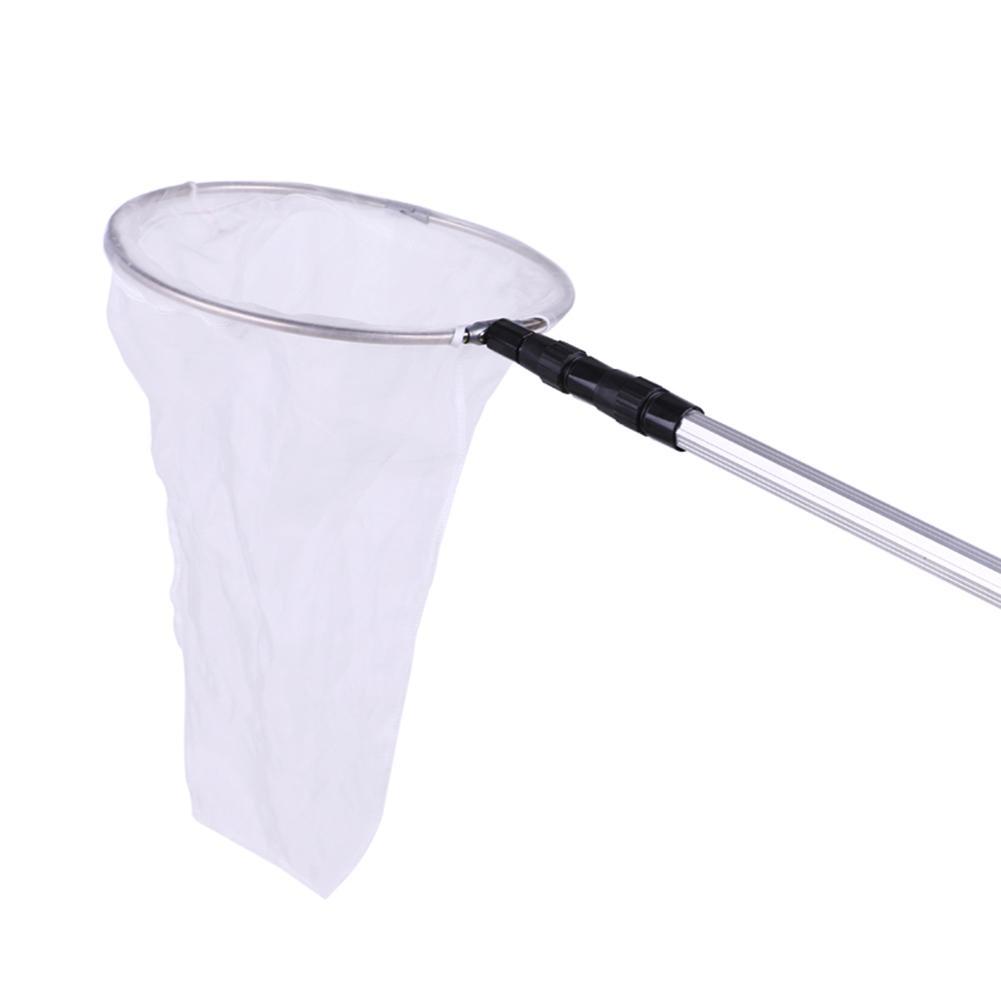 Extendable Fishing Butterfly Insect Nylon Net Adjustable Telescopic Handle Insect Net Retractable Insect Net