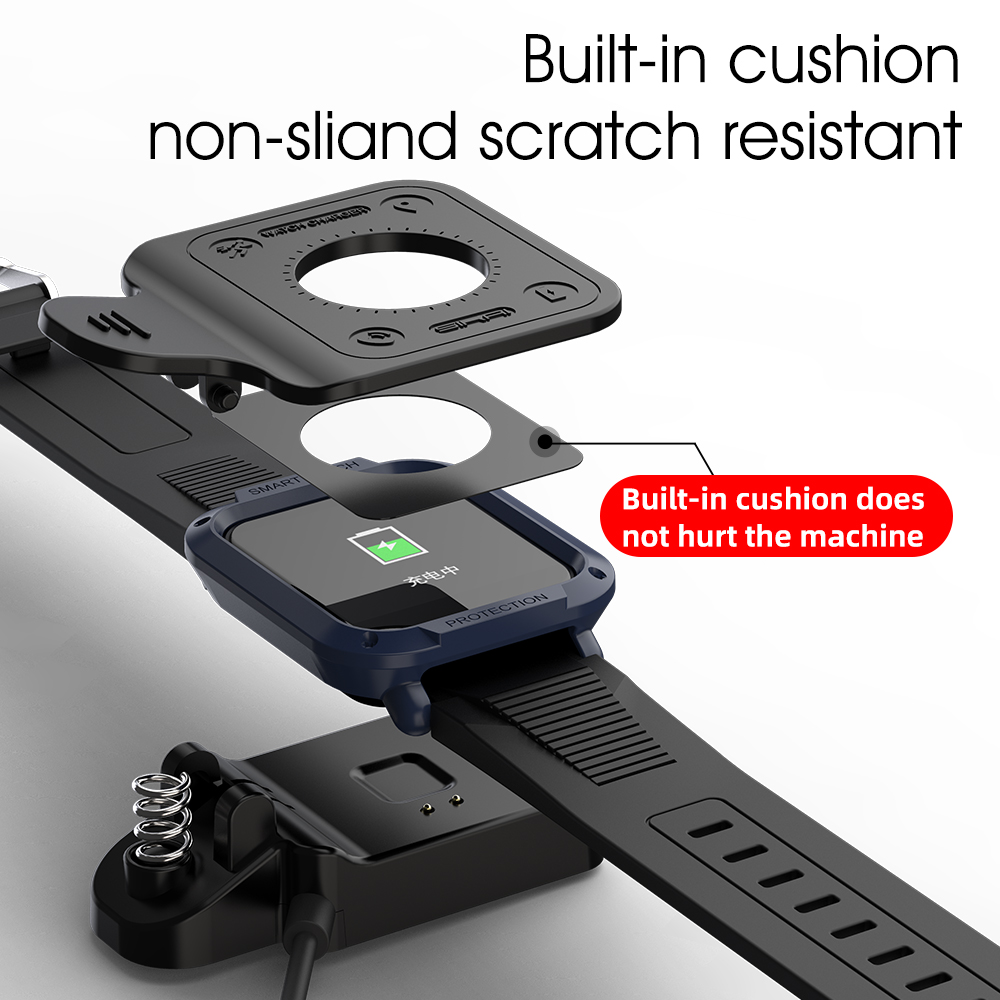 SIKAI-cargador rápido para reloj inteligente Xiaomi Huami Amazfit Bip Bit Youth, base de carga para reloj inteligente Huami Amazfit Bip Bit