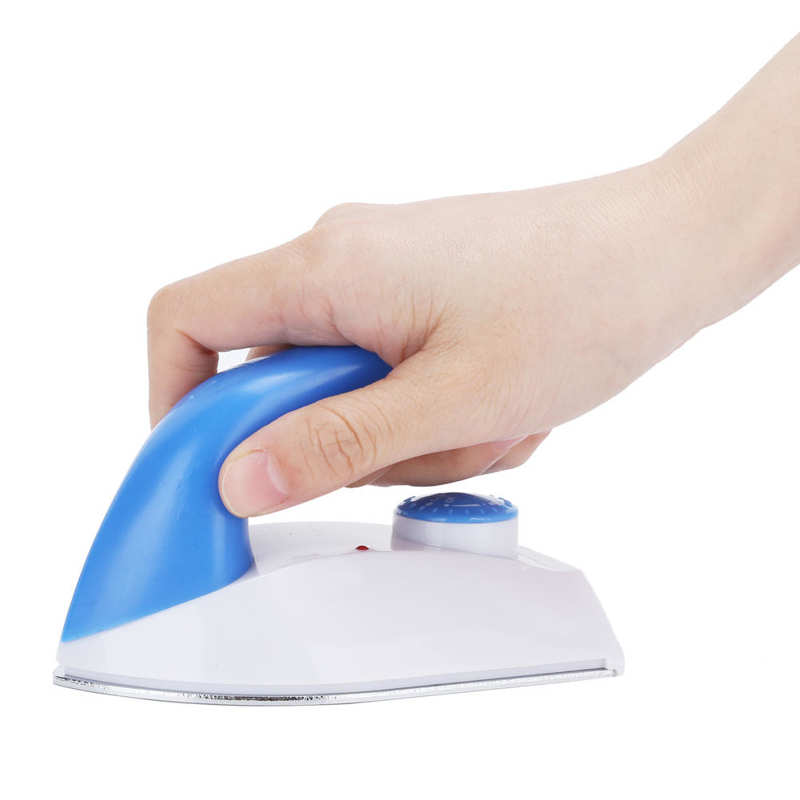 Mini plancha eléctrica con Control de temperatura, máquina de planchado portátil para ropa, para viajes en casa, electrodomésticos del hogar CN 220V