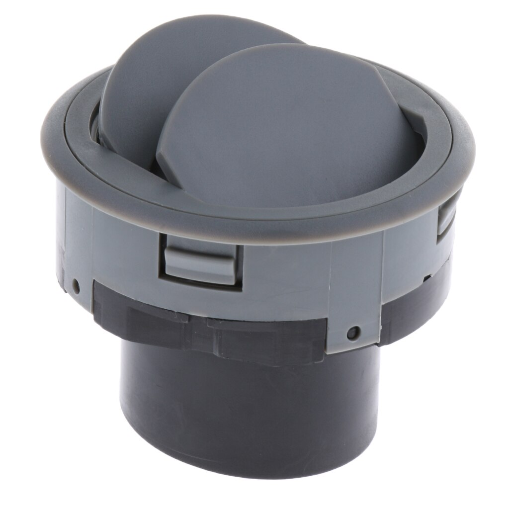 RV Yacht Interior Side Roof A/C Air-Conditioning Air Exhaust Vent Ventilation Outlet Grey 70x42mm
