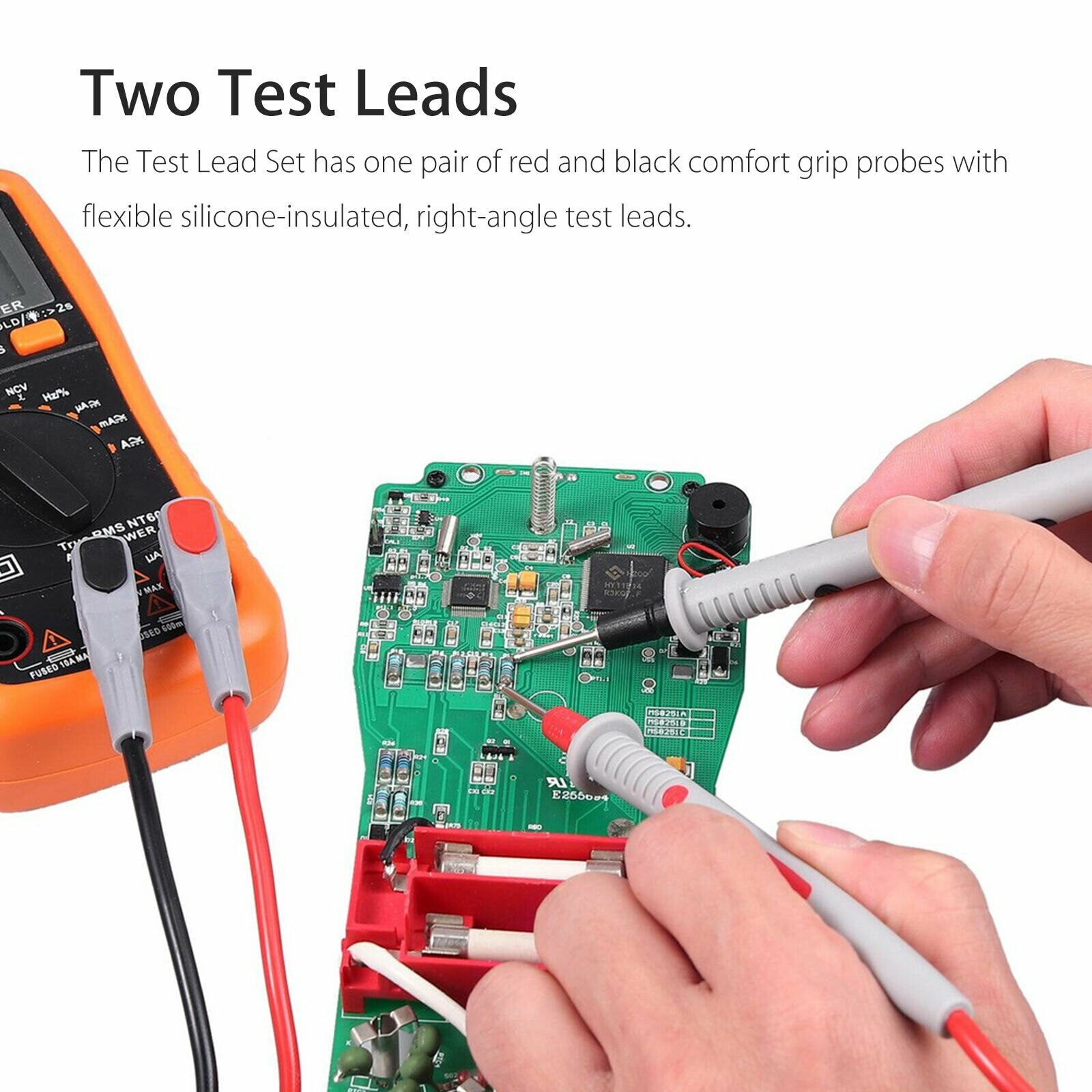 21 in 1 Multimeter Test Lead Kit for Fluke Electrical Alligator Clip Test Probe