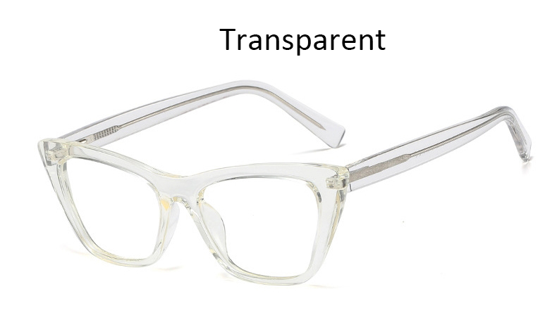Frauen gläser Platz Brille Rahmen Weiblichen Klar Optische Computer transparent brillen Einrahmer frau: transparent