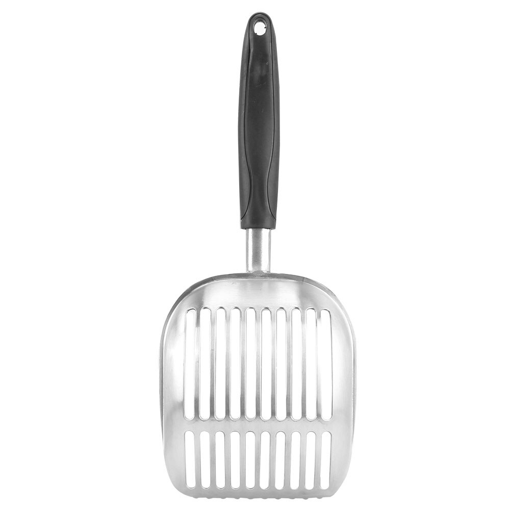 Pet Cleanning Tool For Dog Cat Clean Feces Tools Cat Sand Cleaning Cat Litter Shovel Metal Scoop Supplies for Cats: Straight pattern