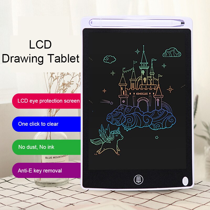 PINZHENG Drawing Tablet 10" 12'' LCD Writing Tablet Electronics Graphic Board Drawing Pad Ultra Thin Portable Hand Writing