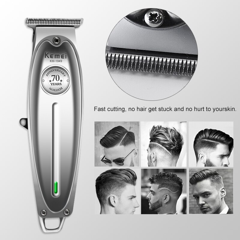 Tondeuse Trimmer Barbershop Krachtige Snijder Haar Snijmachine Kapsel Cordless 100-240V Cut Elektrische Oplaadbare