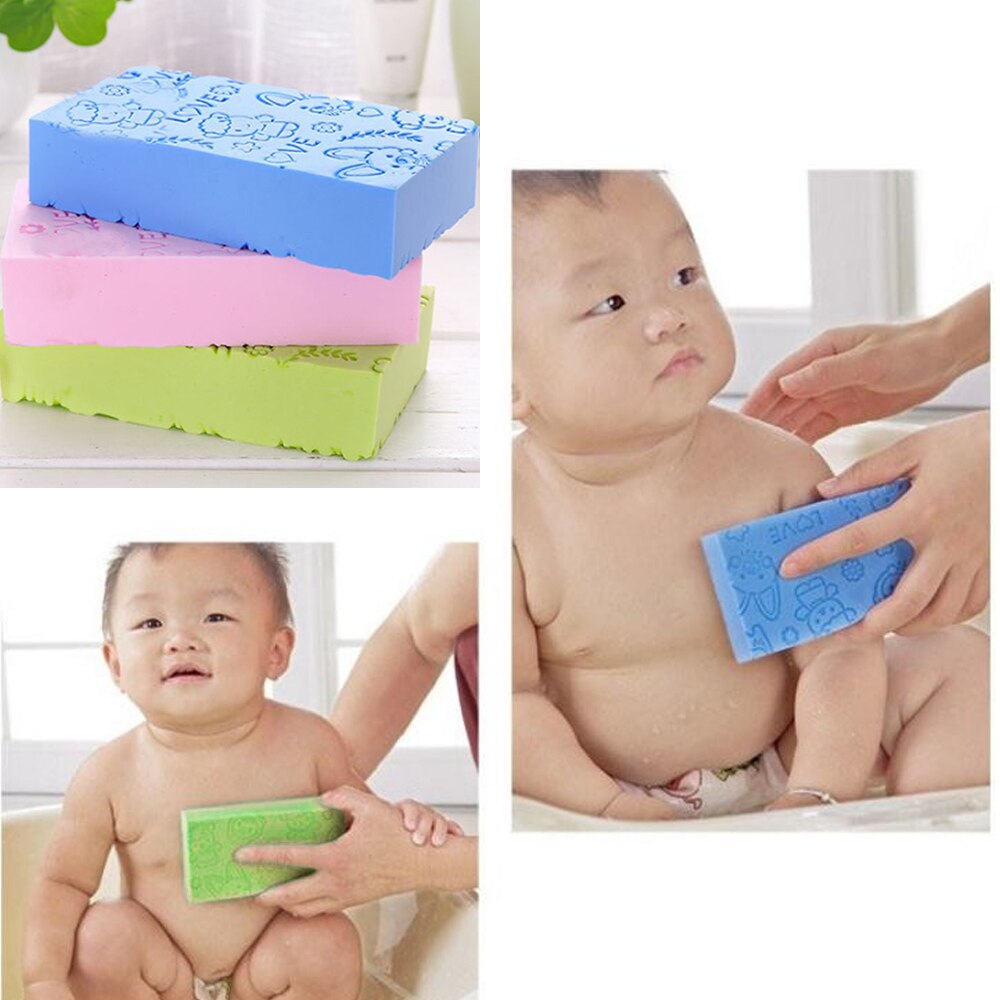 Bad kropp svamp død hud fjerner børster tegneserietrykk rengjøring dusj absorbere vann svamp tørke barn baby badeverktøy