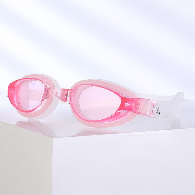Gafas de natación graduadas para miopía, gafas de natación de silicona, antiniebla, dioptrías de agua recubiertas