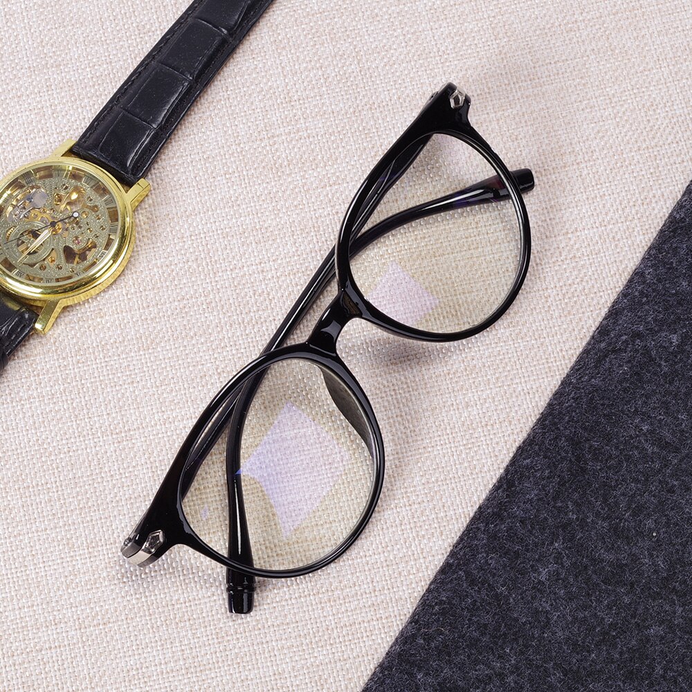 Blue Light Blocking Spectacles Women Men Anti Eyestrain Decorative Glasses Light Computer Radiation Protection Eyewear