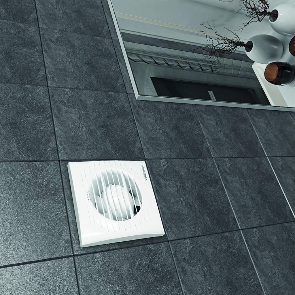 ¡Extractor de baño Optima 15x15 cm 14 W tipo 100 mm Extractor renovador de aire de baños! Elimina condensación de vapor y