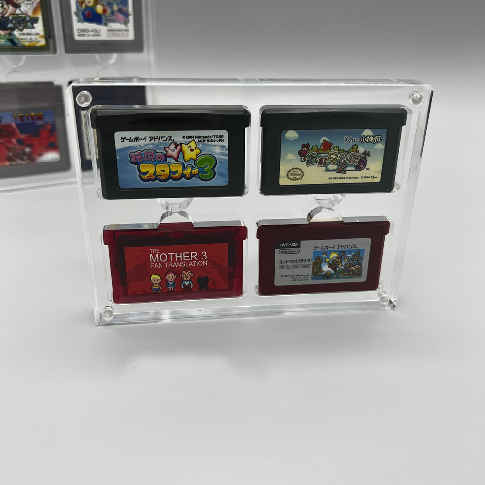 Game card storage box collection box protective box for gb/gbc/gba for gameboy /gameboy color/gameboy advance: For gba