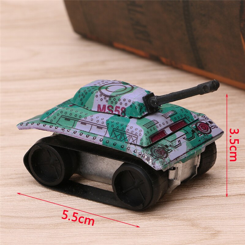 Kids Children Vintage Tin Toys Friction Tank Moder... – Vicedeal