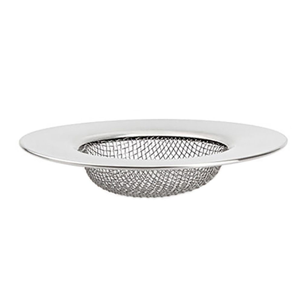 Stainless Steel Bathtub Hair Catcher Stopper Shower Drain Hole Filter Trap Kitchen Metal Sink Strainer: S-Shallow Net