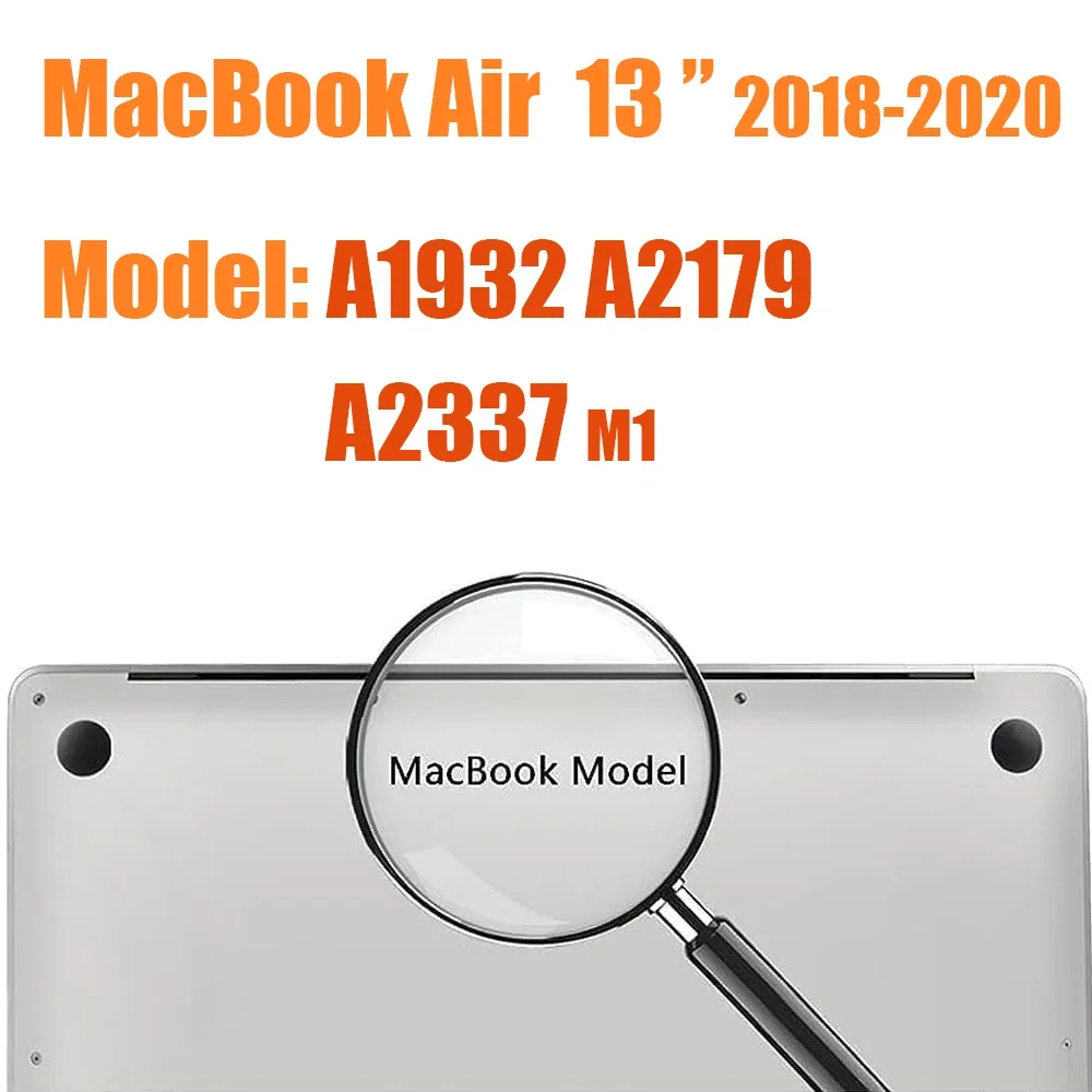 Trackpad Protector for MacBook Pro and Air 13/14/15/16Inch M1 M2 M3 Chip Touch Pad Cover Anti-Scratch Anti-Water Trackpad Skin: Orange