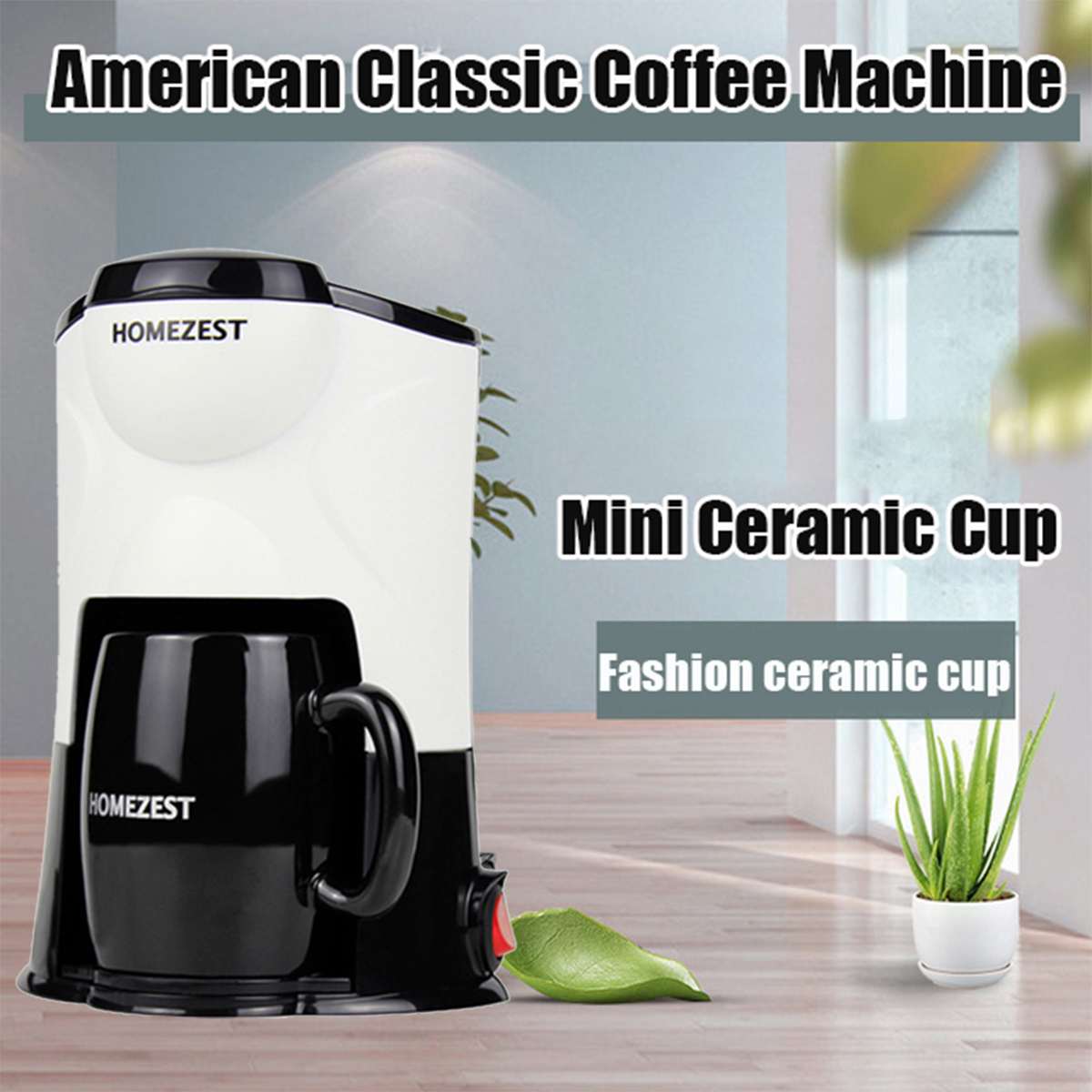220V 300W 150ML automatique électrique Mini Machine à café américaine maison Portable cafetière tasse unique expresso thé cafetière