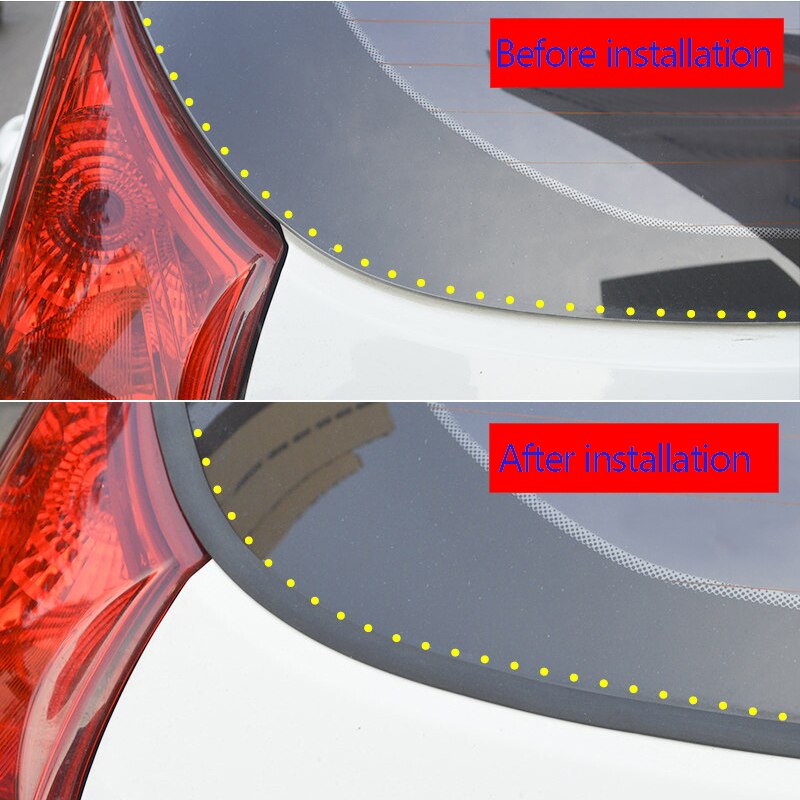 2M Car Rear Wiper Windshield Rubber Seal Strip For Ford f150 Fiesta MK7 MK6 MK8 MK5 Fusion Explorer Kuga Focus mk3 mk2 Ecosport