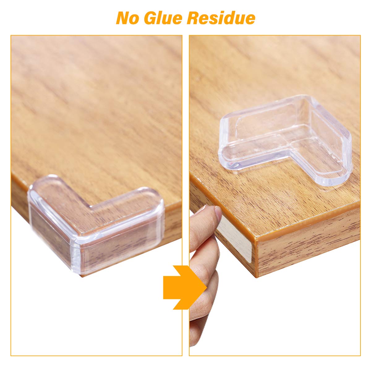 4pcs Corner Protector Child Baby Safety Silicone P Grandado