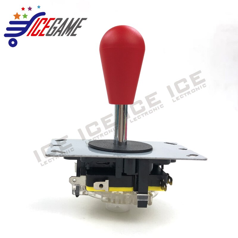 Mando de máquina Arcade Sanwa, hecho en Estilo de China, con bola ovalada, combate, operación de 4/8 vías